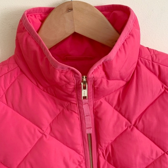 🆕️ J Crew Pink Quilted Vest. NWT - Picture 3 of 8
